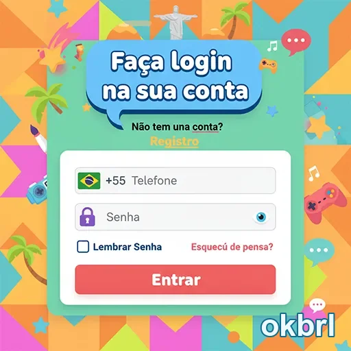 Ilustração de Explore o aplicativo cassino da okbrl com segurança e agilidade